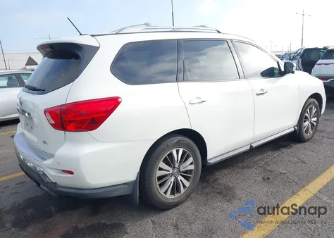 2017 Nissan Pathfinder Sl from USA, damaged, VIN 5N1DR2MN0HC619423